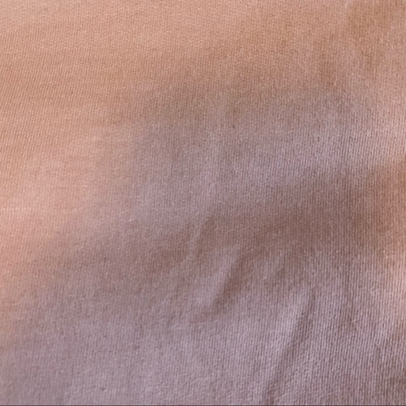 “Nobody Cares” Dusty Pink Crew Neck with Horizontal Tie Detail - Picture 4 of 8